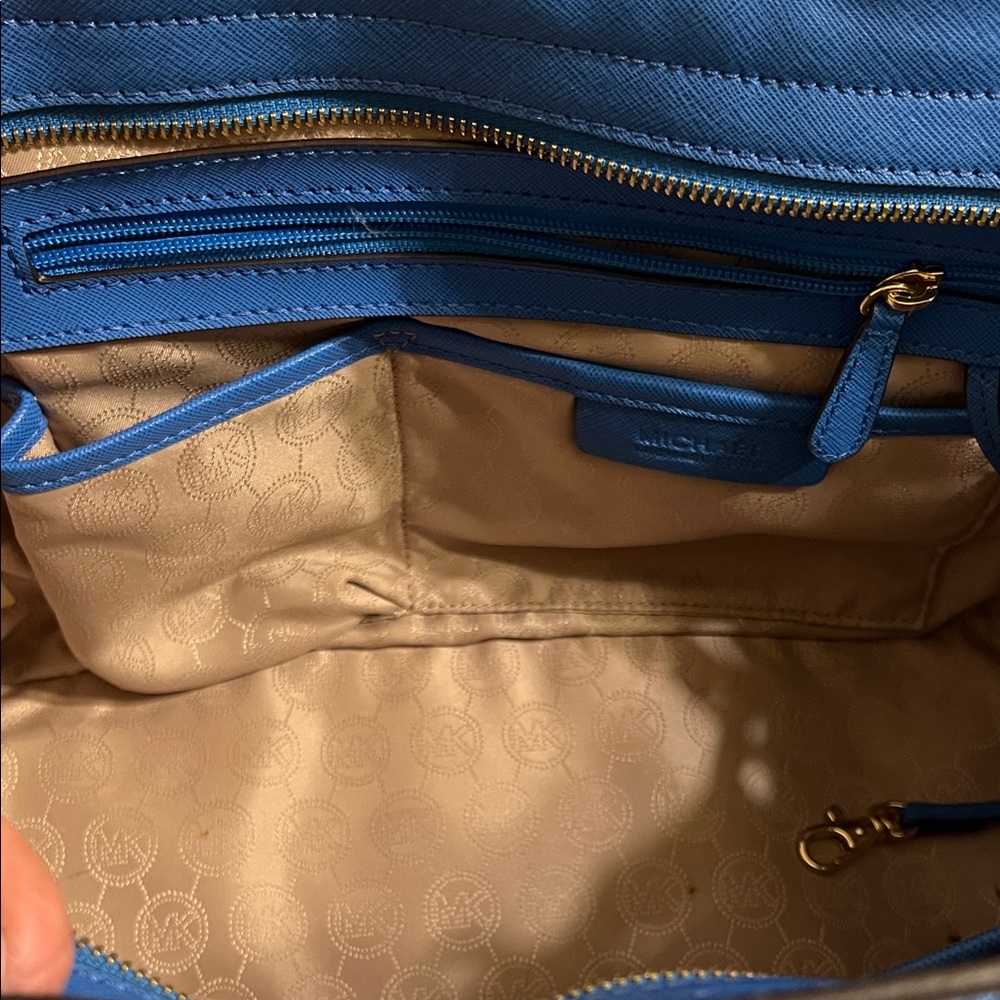Michael Kors Royal Blue Satchel - Picture 14 of 15